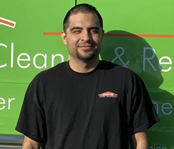 George Fierro, team member at Servpro of Lake Forest South & Laguna Woods